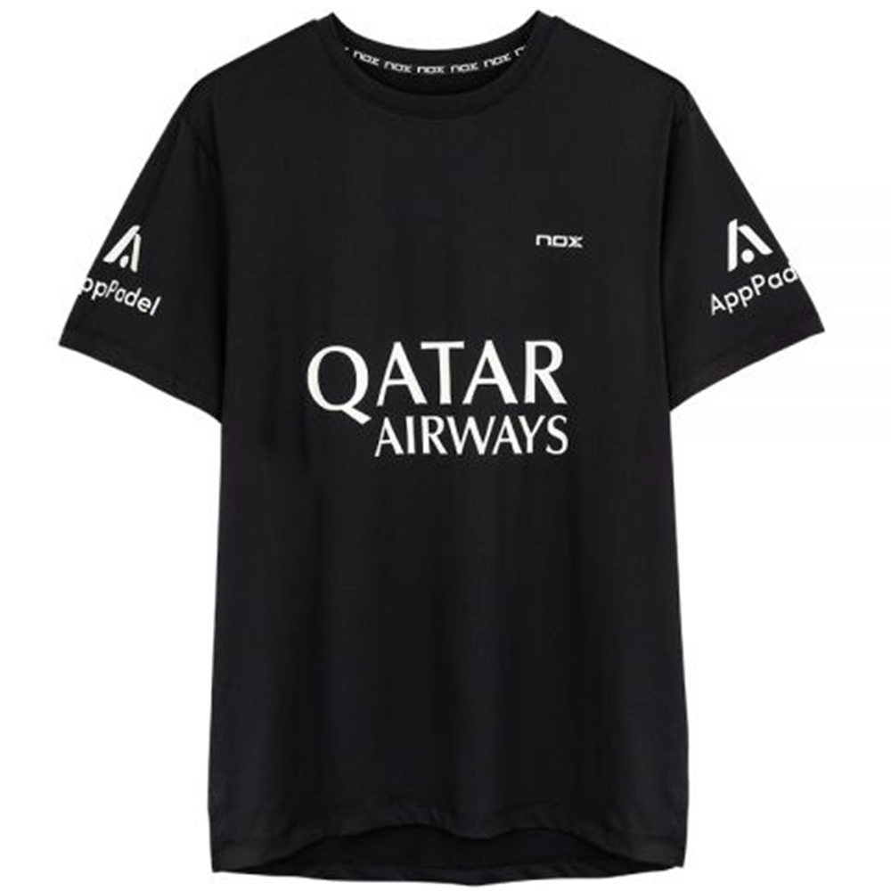 NOX AT10 SPONSOR BLACK T-SHIRT